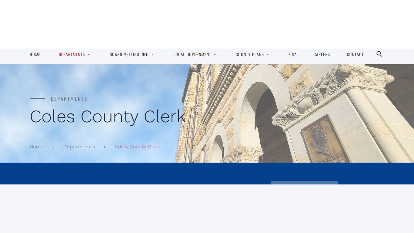 Coles County Clerk - Illinois